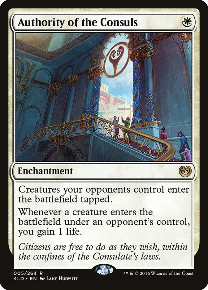 Authority of the Consuls [Kaladesh] | Card Citadel