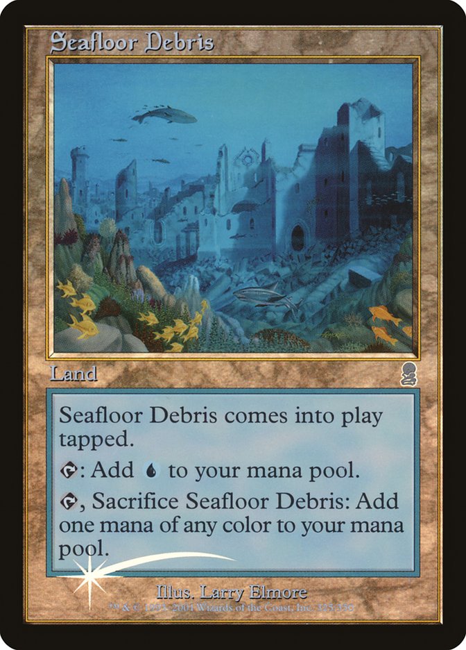 Seafloor Debris (Misprinted) [Odyssey] | Card Citadel