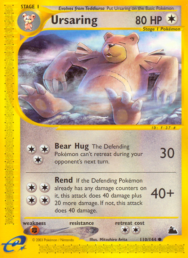 Ursaring (110/144) [Skyridge] | Card Citadel