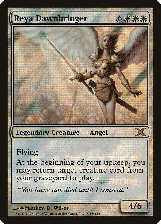 Reya Dawnbringer [Tenth Edition Promos] | Card Citadel