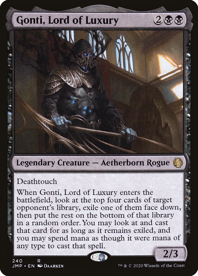 Gonti, Lord of Luxury [Jumpstart] | Card Citadel