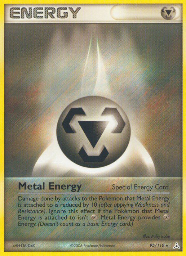 Metal Energy (95/110) [EX: Holon Phantoms] | Card Citadel