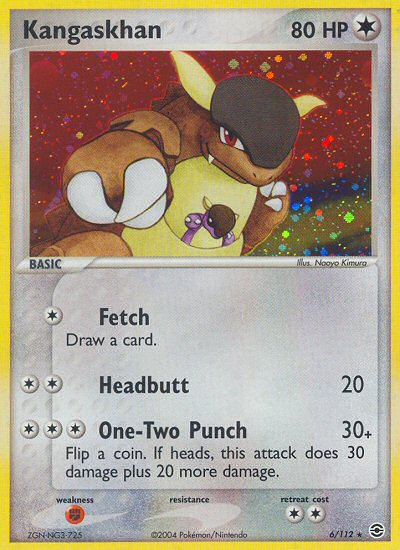 Kangaskhan (6/112) [EX: FireRed & LeafGreen] | Card Citadel