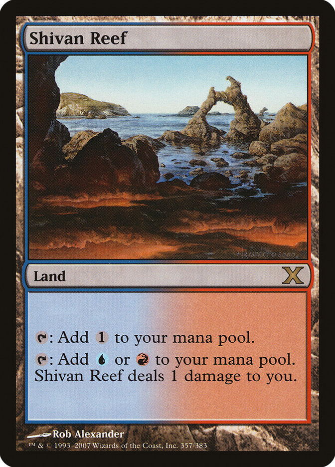 Shivan Reef [Tenth Edition] | Card Citadel