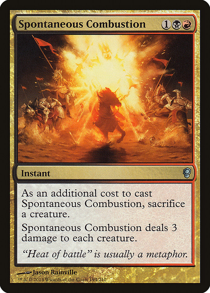 Spontaneous Combustion [Conspiracy] | Card Citadel