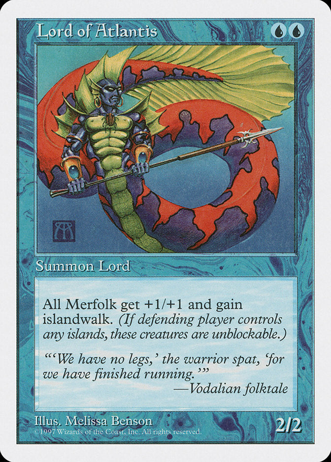 Lord of Atlantis [Fifth Edition] | Card Citadel