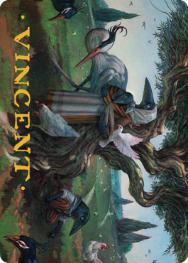 Kindred Discovery Art Card (Gold-Stamped Signature) [Commander Legends: Battle for Baldur's Gate Art Series] | Card Citadel