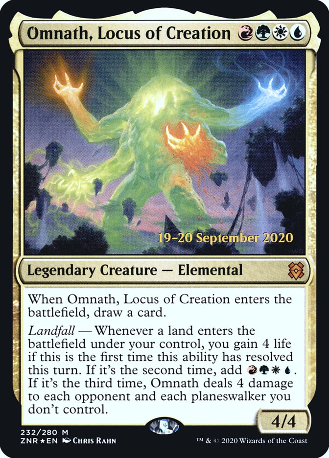 Omnath, Locus of Creation  [Zendikar Rising Prerelease Promos] | Card Citadel