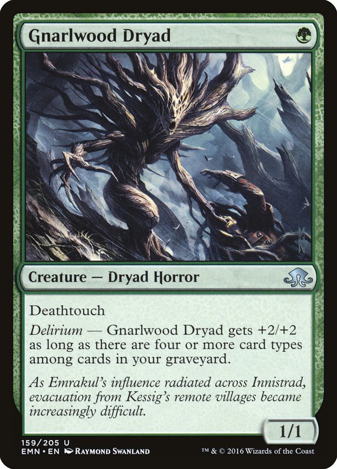 Gnarlwood Dryad [Eldritch Moon] | Card Citadel