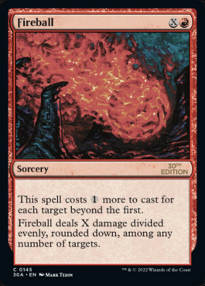 Fireball [30th Anniversary Edition] | Card Citadel
