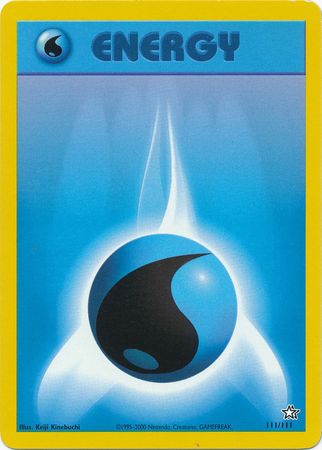 Water Energy (111/111) [Neo Genesis Unlimited] | Card Citadel