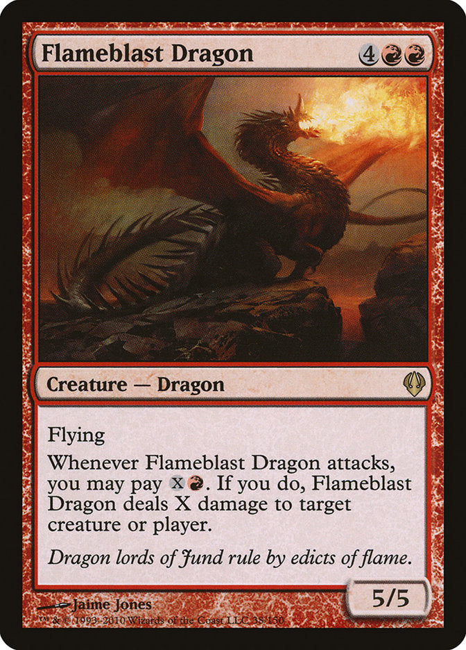 Flameblast Dragon [Archenemy] | Card Citadel