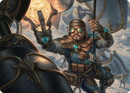Powerstone Engineer Art Card [The Brothers' War Art Series] | Card Citadel