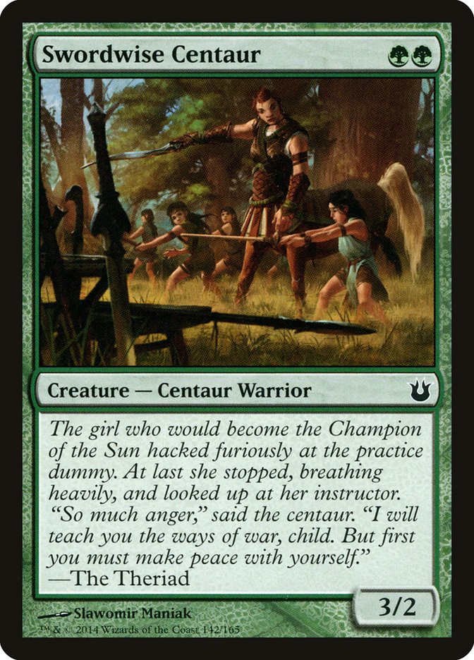 Swordwise Centaur [Born of the Gods] | Card Citadel