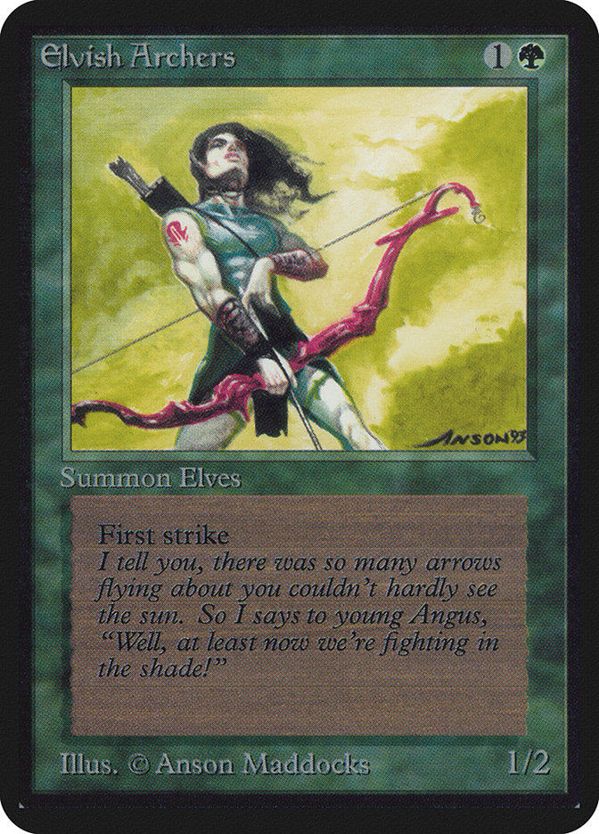 Elvish Archers [Limited Edition Alpha] | Card Citadel
