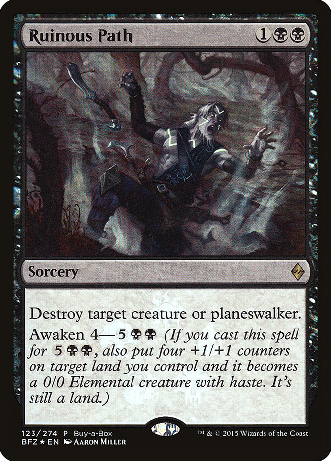 Ruinous Path (Buy-A-Box) [Battle for Zendikar Promos] | Card Citadel