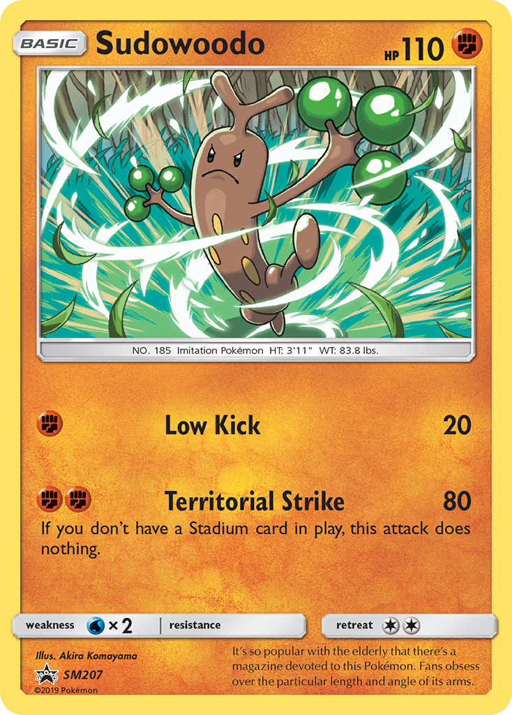 Sudowoodo (SM207) [Sun & Moon: Black Star Promos] | Card Citadel