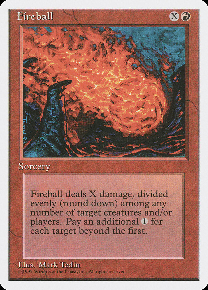 Fireball [Fourth Edition] | Card Citadel