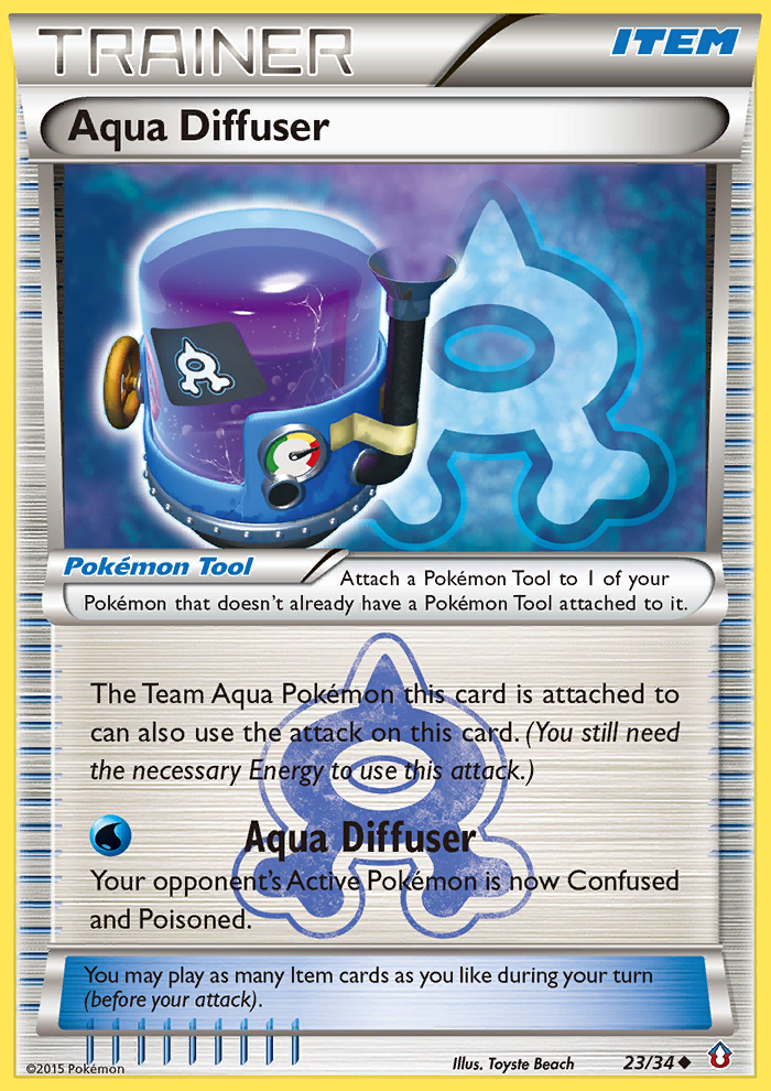 Aqua Diffuser (23/34) [XY: Double Crisis] | Card Citadel