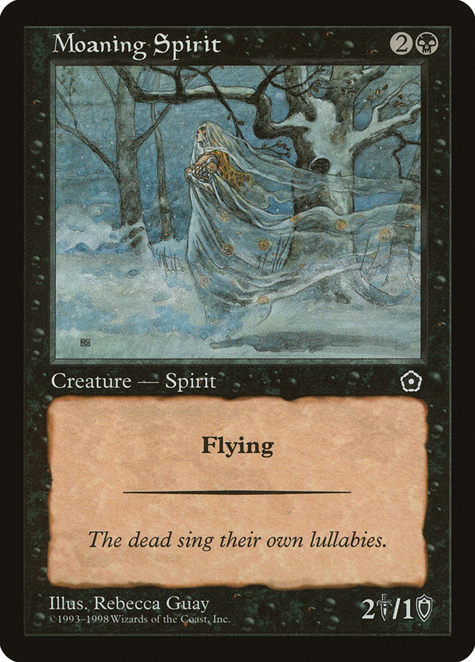 Moaning Spirit [Portal Second Age] | Card Citadel