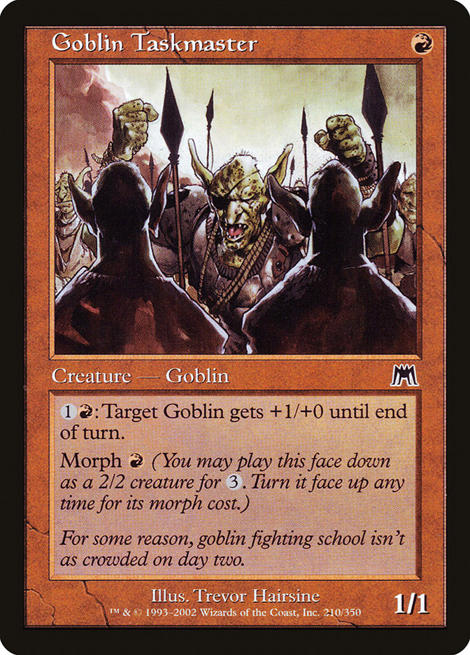 Goblin Taskmaster [Onslaught] | Card Citadel
