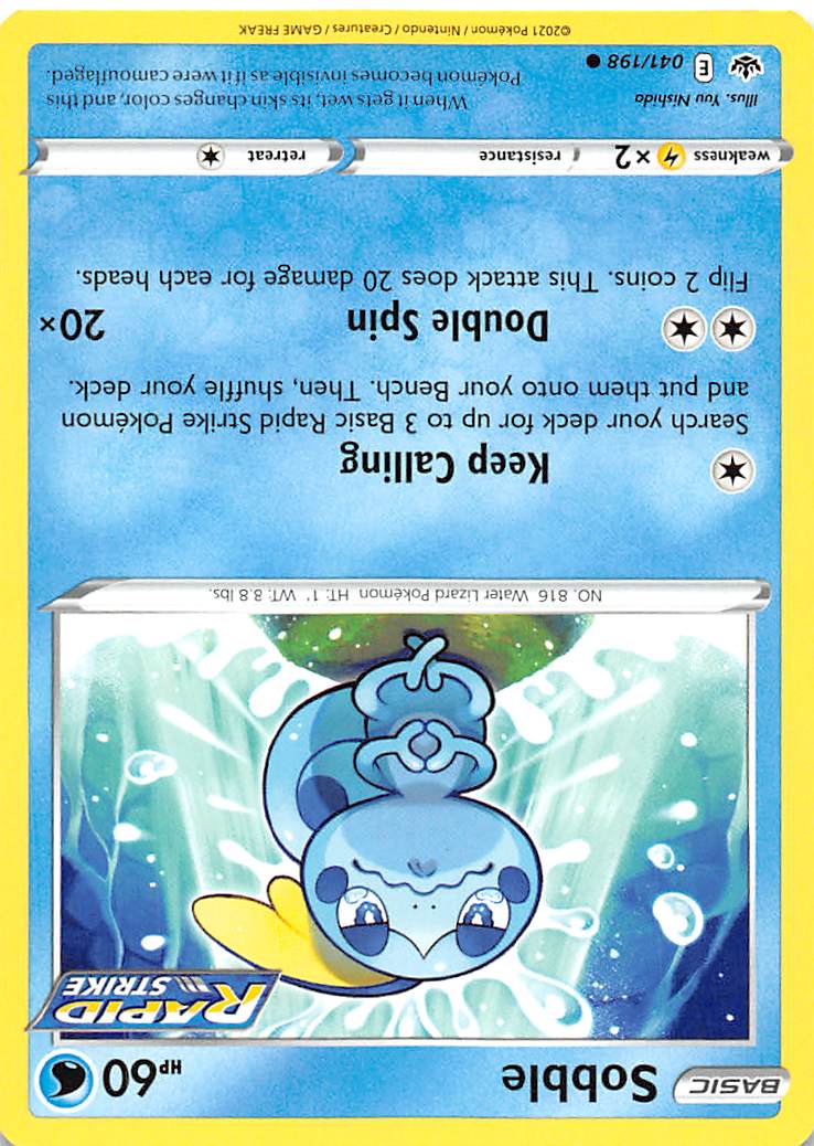 Sobble (041/198) [Sword & Shield: Chilling Reign] | Card Citadel