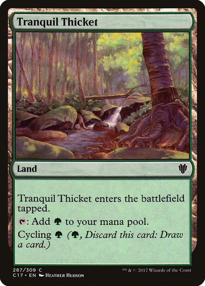 Tranquil Thicket [Commander 2017] | Card Citadel