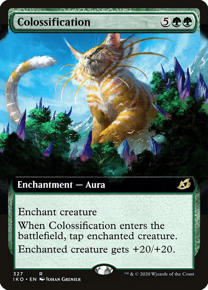 Colossification (Extended Art) [Ikoria: Lair of Behemoths] | Card Citadel