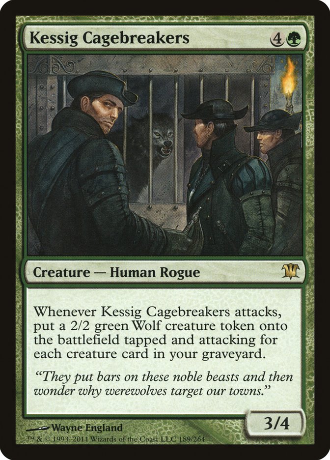 Kessig Cagebreakers [Innistrad] | Card Citadel