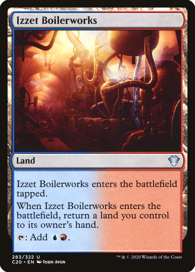 Izzet Boilerworks [Commander 2020] | Card Citadel