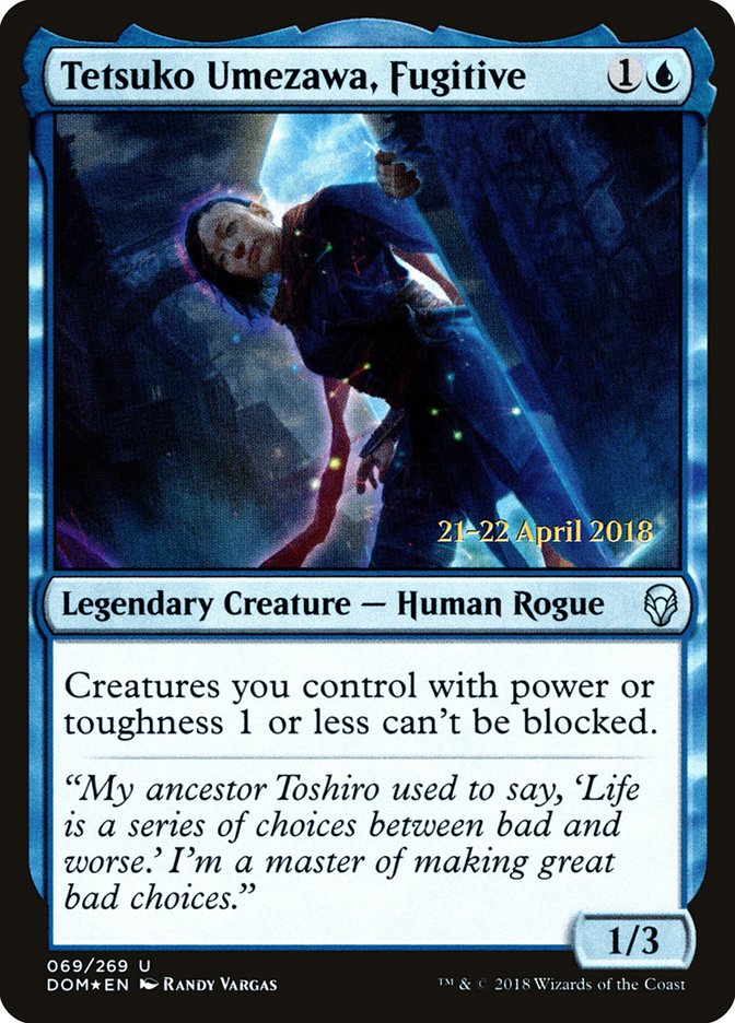 Tetsuko Umezawa, Fugitive [Dominaria Promos] | Card Citadel