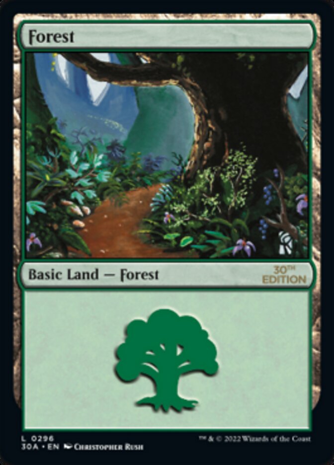 Forest (296) [30th Anniversary Edition] | Card Citadel