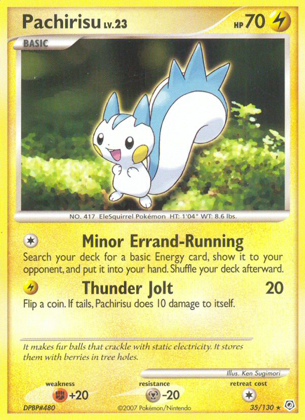 Pachirisu (35/130) [Diamond & Pearl: Base Set] | Card Citadel