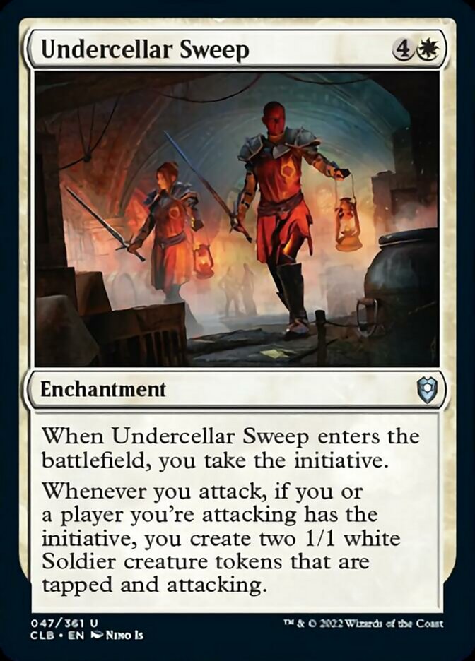 Undercellar Sweep [Commander Legends: Battle for Baldur's Gate] | Card Citadel
