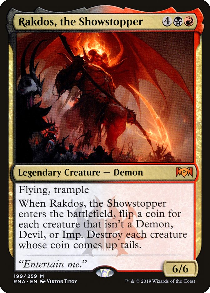 Rakdos, the Showstopper [Ravnica Allegiance] | Card Citadel