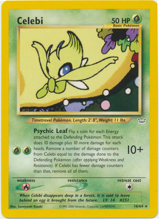 Celebi (16/64) [Neo Revelation Unlimited] | Card Citadel