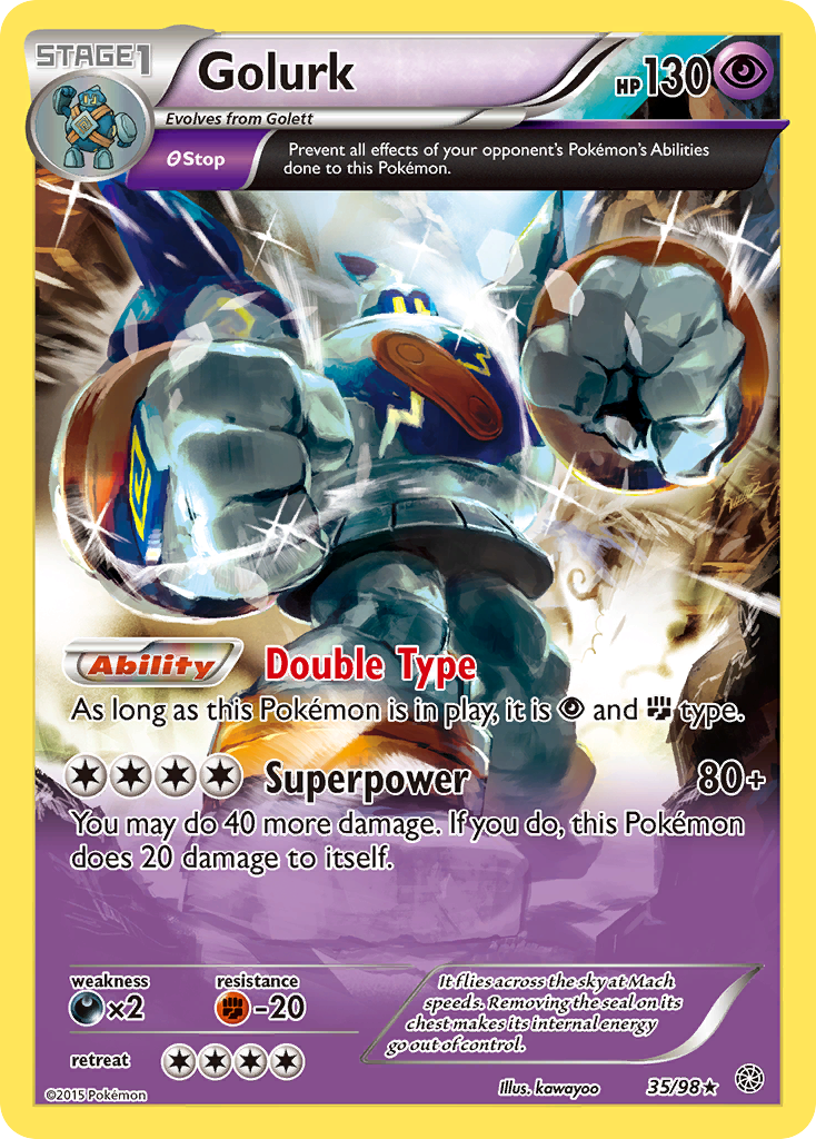 Golurk (35/98) [XY: Ancient Origins] | Card Citadel