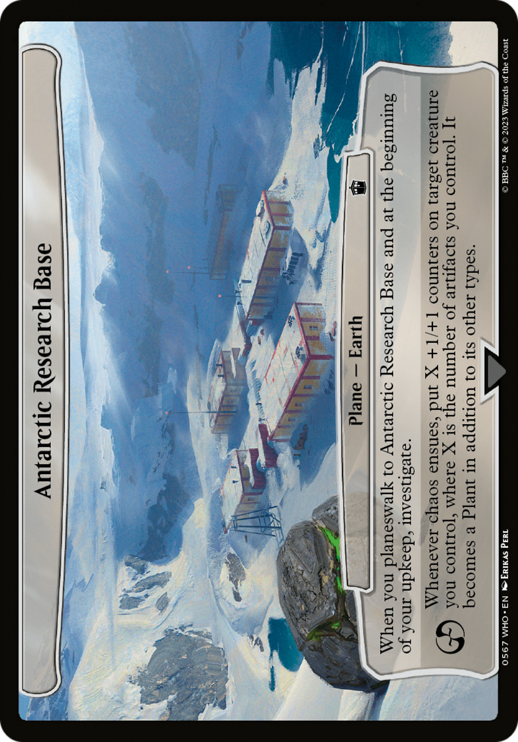 Antarctic Research Base [Planechase] | Card Citadel