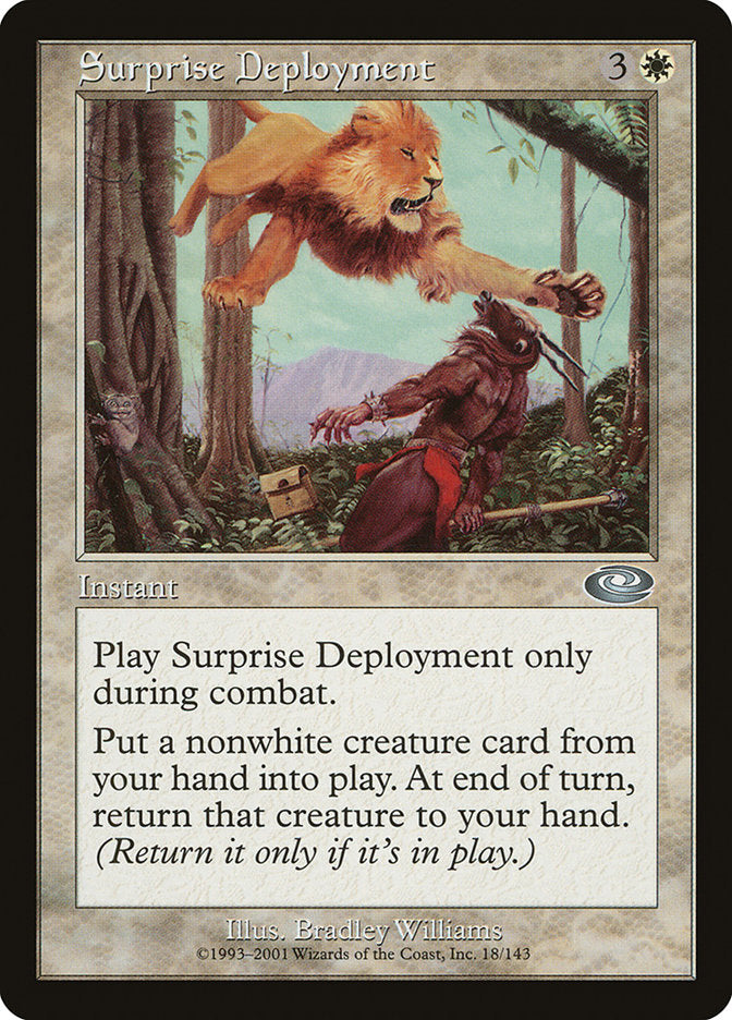 Surprise Deployment [Planeshift] | Card Citadel