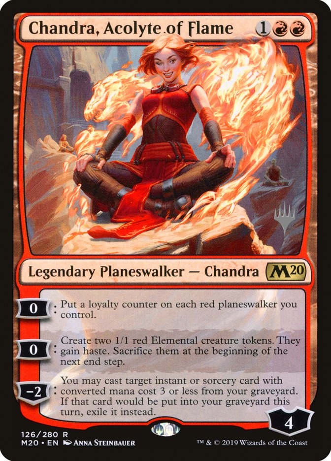 Chandra, Acolyte of Flame [Core Set 2020 Promos] | Card Citadel