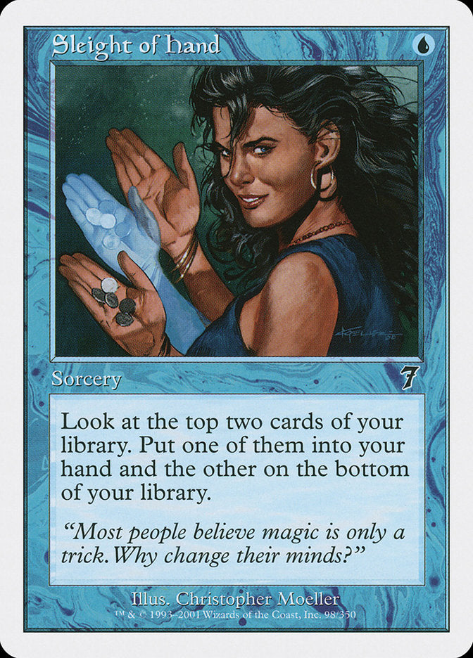 Sleight of Hand [Seventh Edition] | Card Citadel