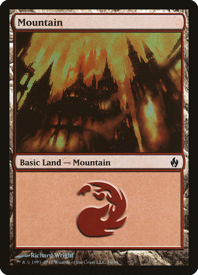 Mountain [Premium Deck Series: Fire and Lightning] | Card Citadel