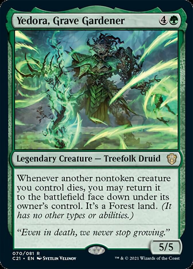 Yedora, Grave Gardener [Commander 2021] | Card Citadel