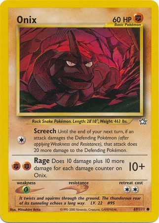 Onix (69/111) [Neo Genesis Unlimited] | Card Citadel