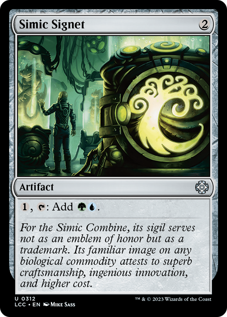 Simic Signet [The Lost Caverns of Ixalan Commander] | Card Citadel