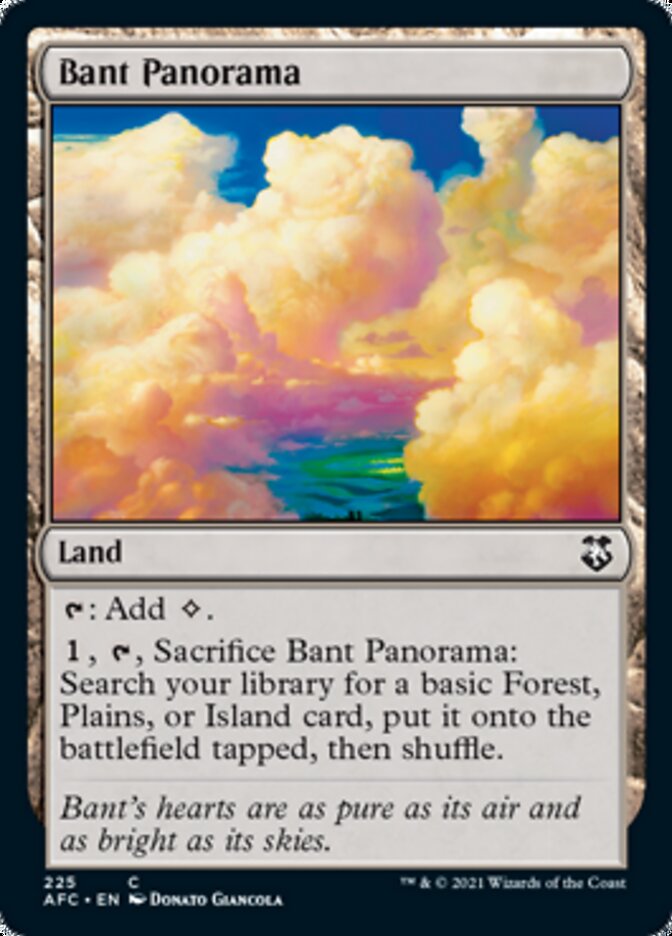 Bant Panorama [Dungeons & Dragons: Adventures in the Forgotten Realms Commander] | Card Citadel