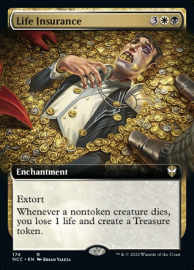 Life Insurance (Extended Art) [Streets of New Capenna Commander] | Card Citadel