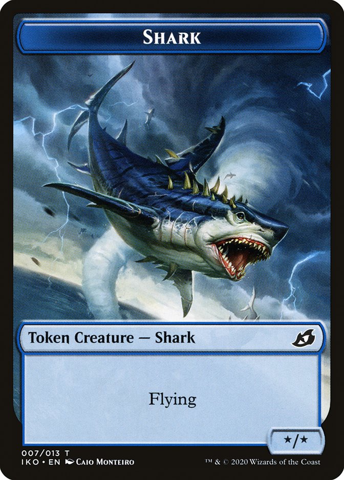Shark // Shark Double-sided Token [Pioneer Challenger Decks 2022] | Card Citadel