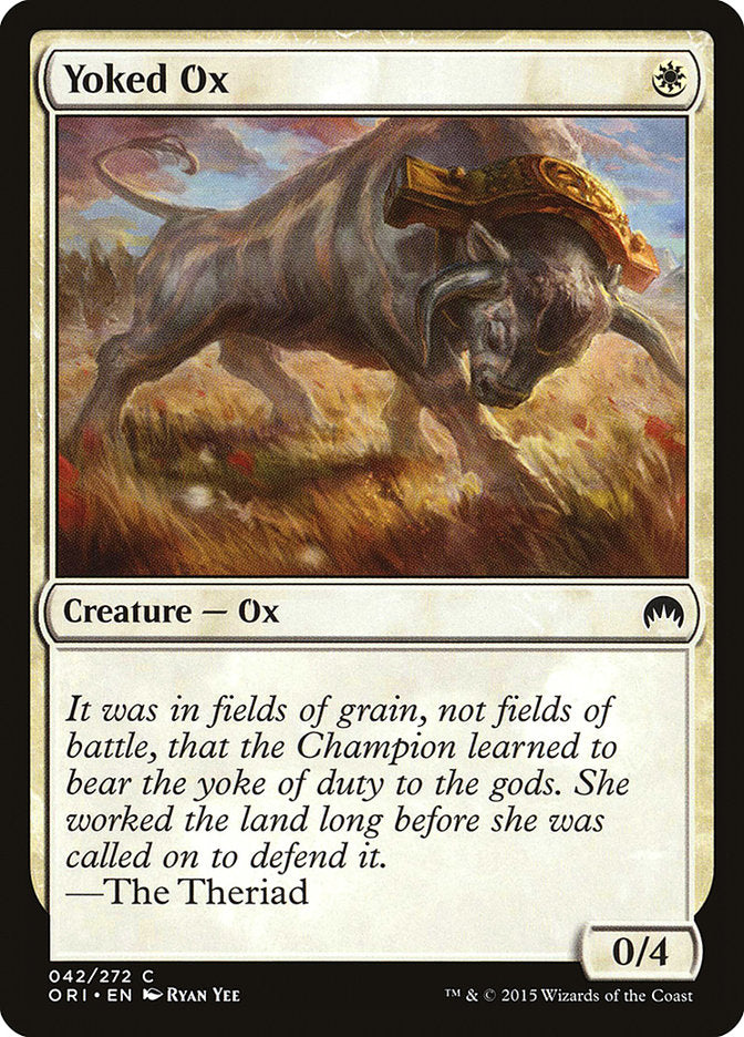 Yoked Ox [Magic Origins] | Card Citadel