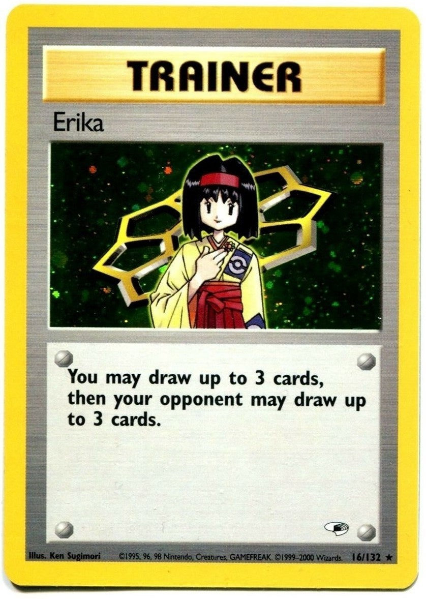 Erika (16/132) [Gym Heroes Unlimited] | Card Citadel